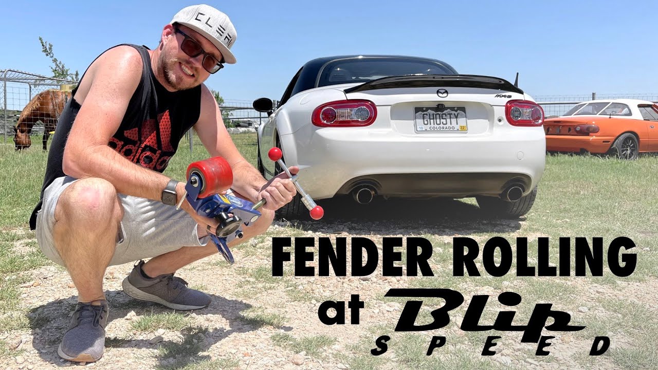 Rolling Fenders on the NC and Checking Out the Miatas at Blip Speed Shop