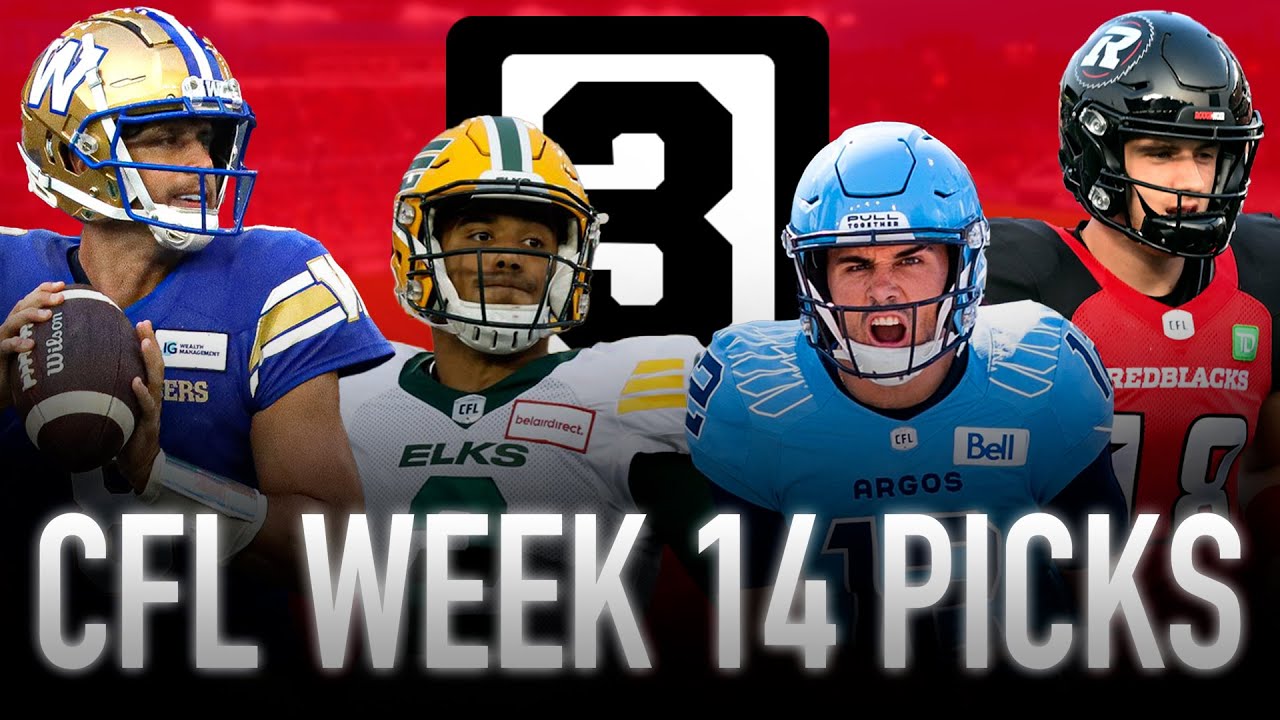 Free CFL Picks and Predictions (Week 14) | CFL Free Picks Today
