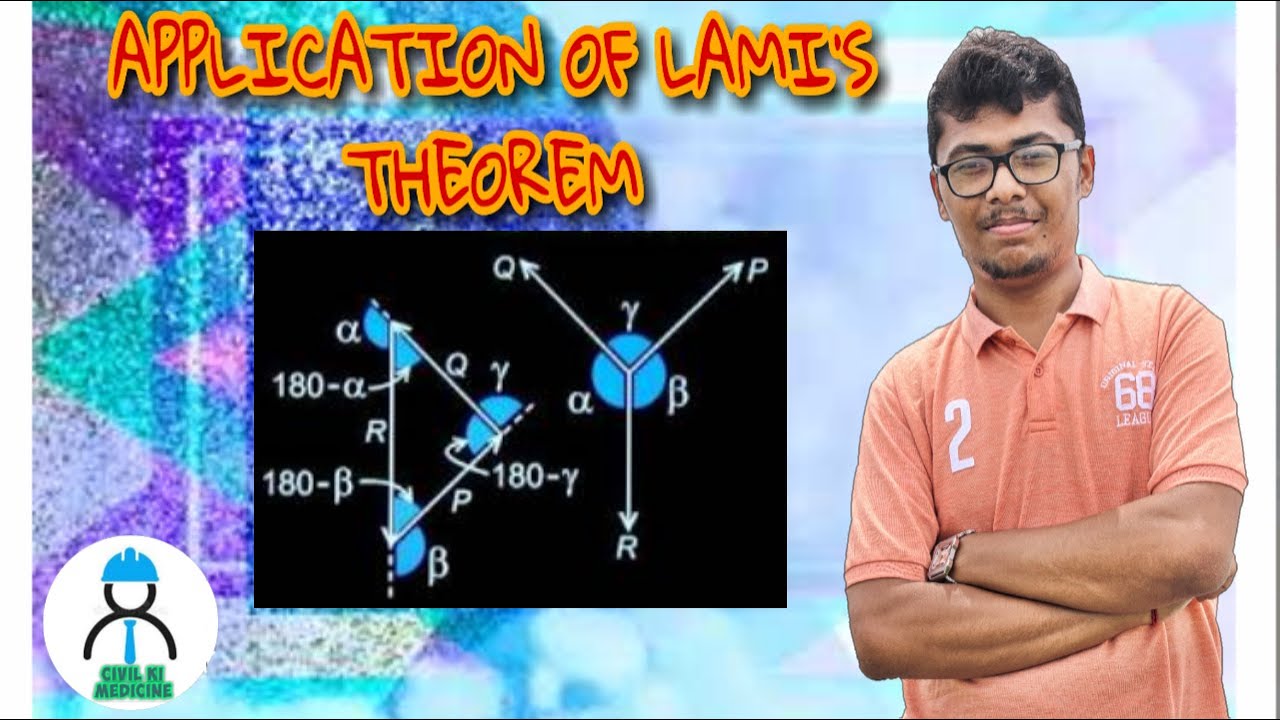 8) APPLICATION OF LAMI'S THEOREM II ল‍্যামির উপপাদ‍্যের প্রয়োগ।। ENGINEERING MECHANICS ।। JELET