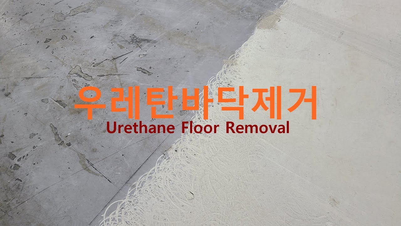 우레탄바닥제거 Urethane Floor Removal