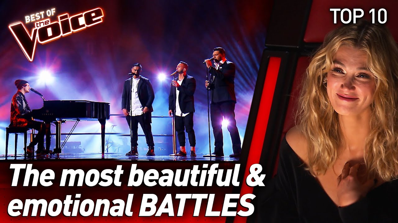 The most GORGEOUS & EMOTIONAL Battles on The Voice | Top 10