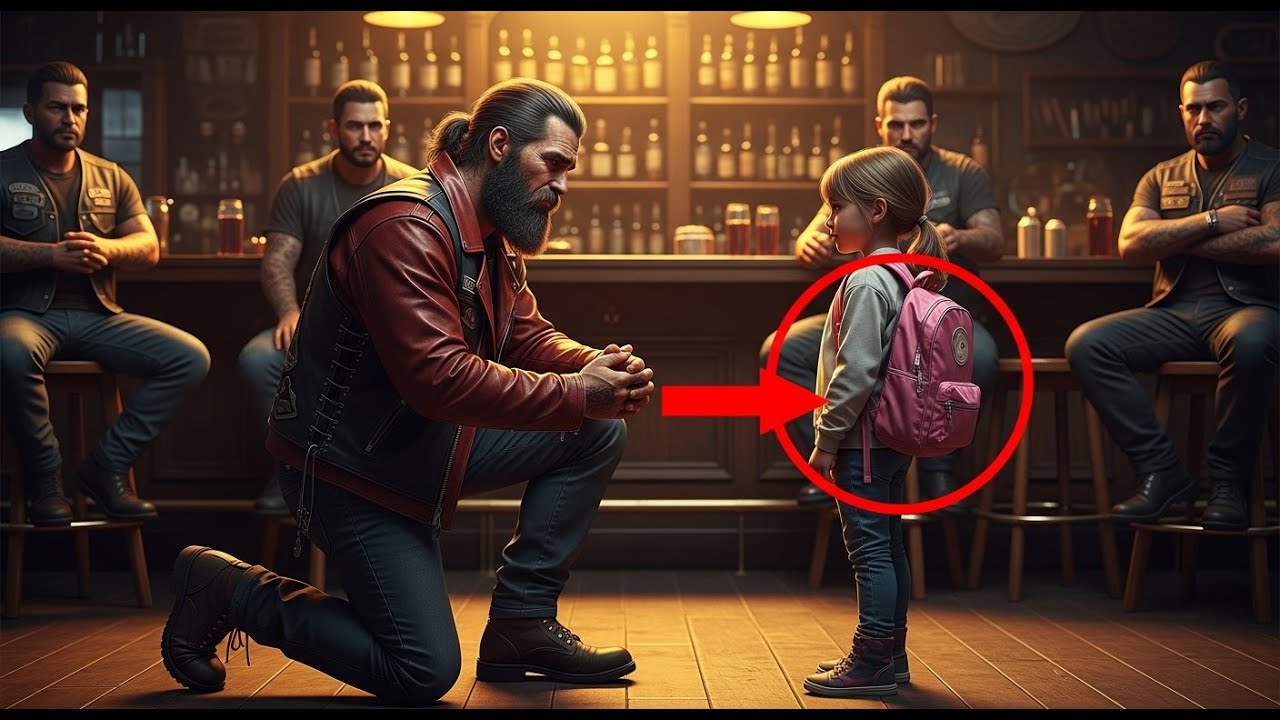 Little Girl Runs Into Biker Bar Crying for Help &mdash; What&rsquo;s in Her Backpack Shocks Everyone