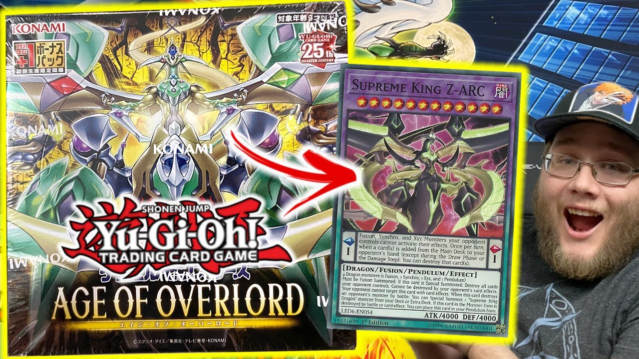 *НОВИНКА!* ВЕРХОВНЫЙ КОРОЛЬ! Открытие бустера Yu-Gi-Oh! Age of Overlord