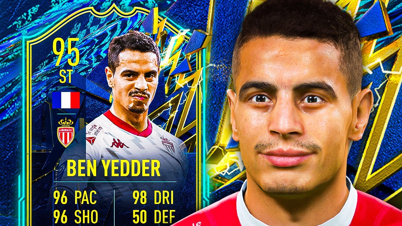 ЭТА КАРТОЧКА СЛОМАНА... 🐀 Обзор игрока 95 TOTS Ben Yedder &mdash; FIFA 22 Ultimate Team