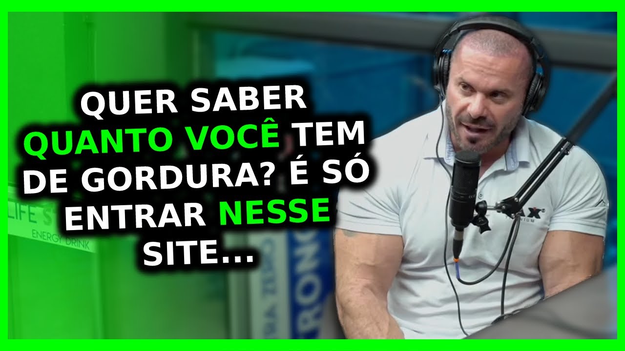 COMO CALCULAR GORDURA CORPORAL EM CASA? *muito fácil* | Dudu Haluch Donatto Ironberg Podcast Cariani