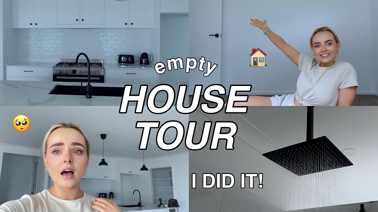 EMPTY HOUSE TOUR | I BUILT A HOUSE AT 21! | Conagh Kathleen
