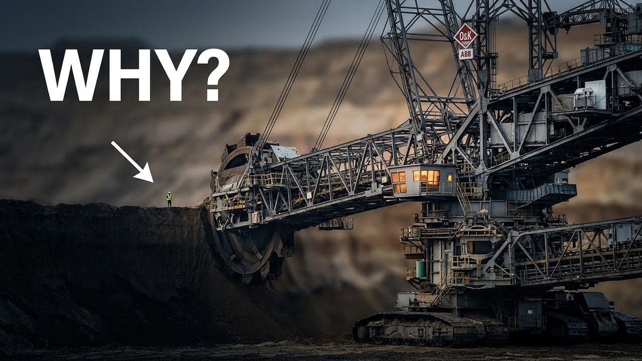 Bagger 288 || worlds largest land vehicle || Machines and Industry