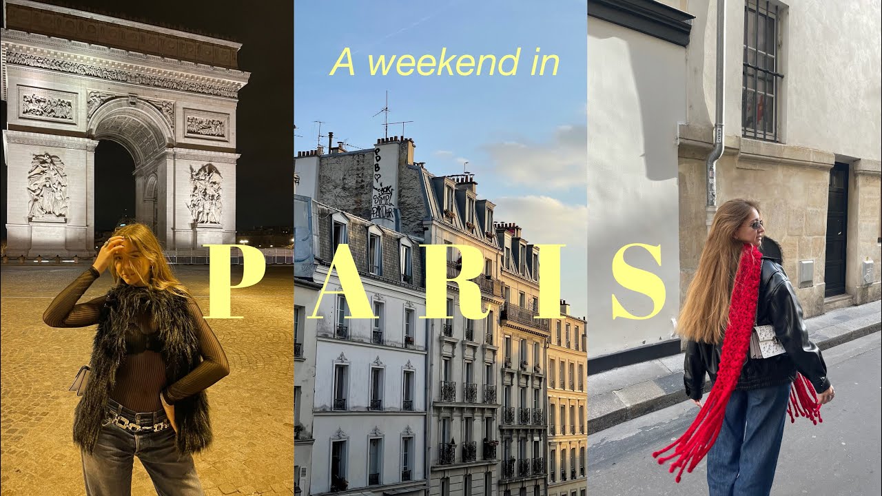 A Weekend in Paris ⭐️ | best museums, thrift stores, food, and going out