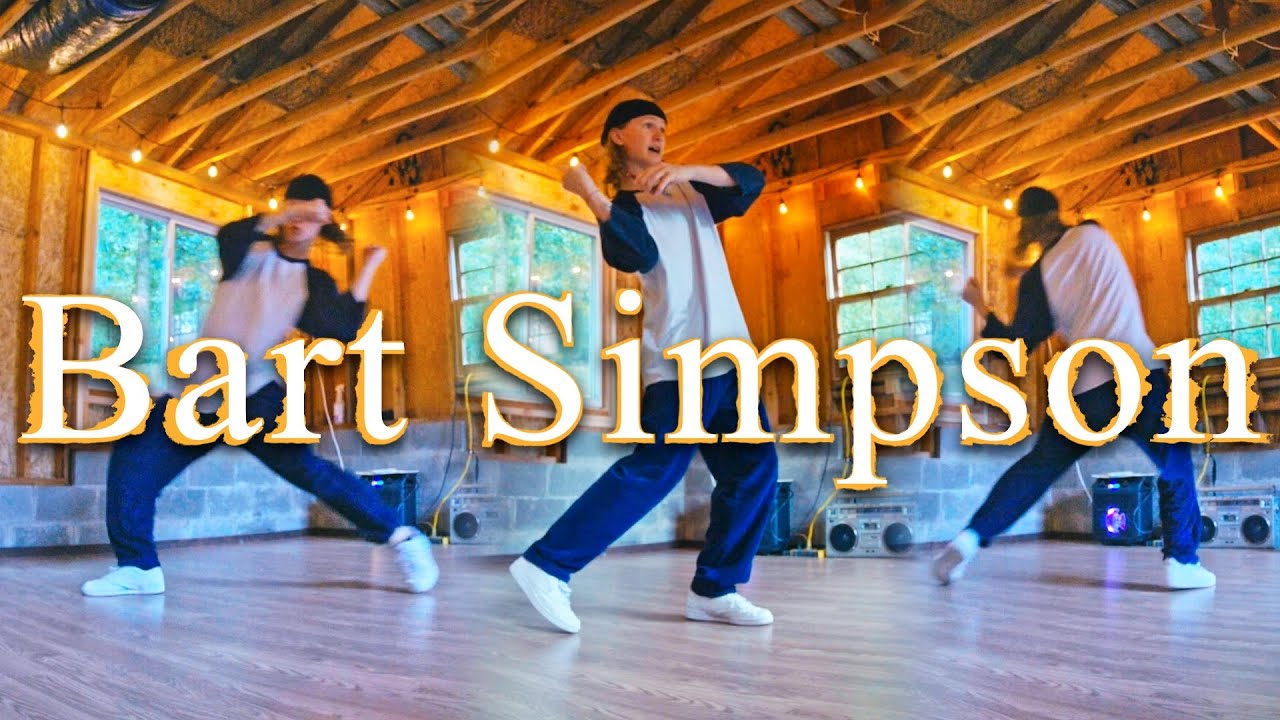 Easy Hip Hop Step Tutorial (Bart Simpson)