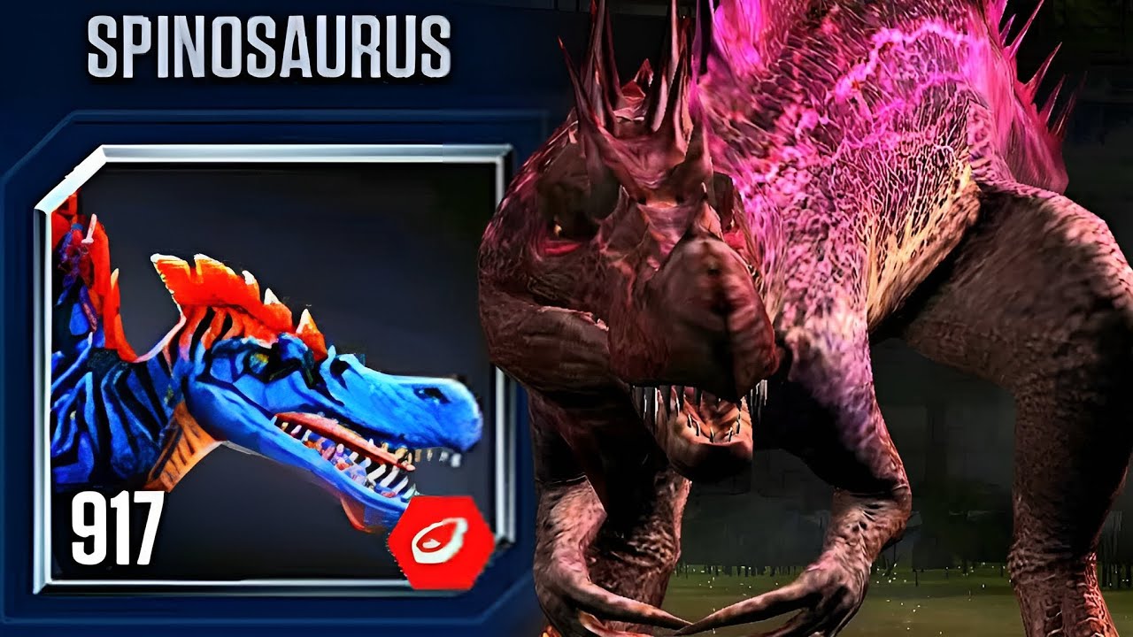SUPER SPINOSAURUS VS SPINOSAURUS GEN 2 | JURASSIC WORLD THE GAME