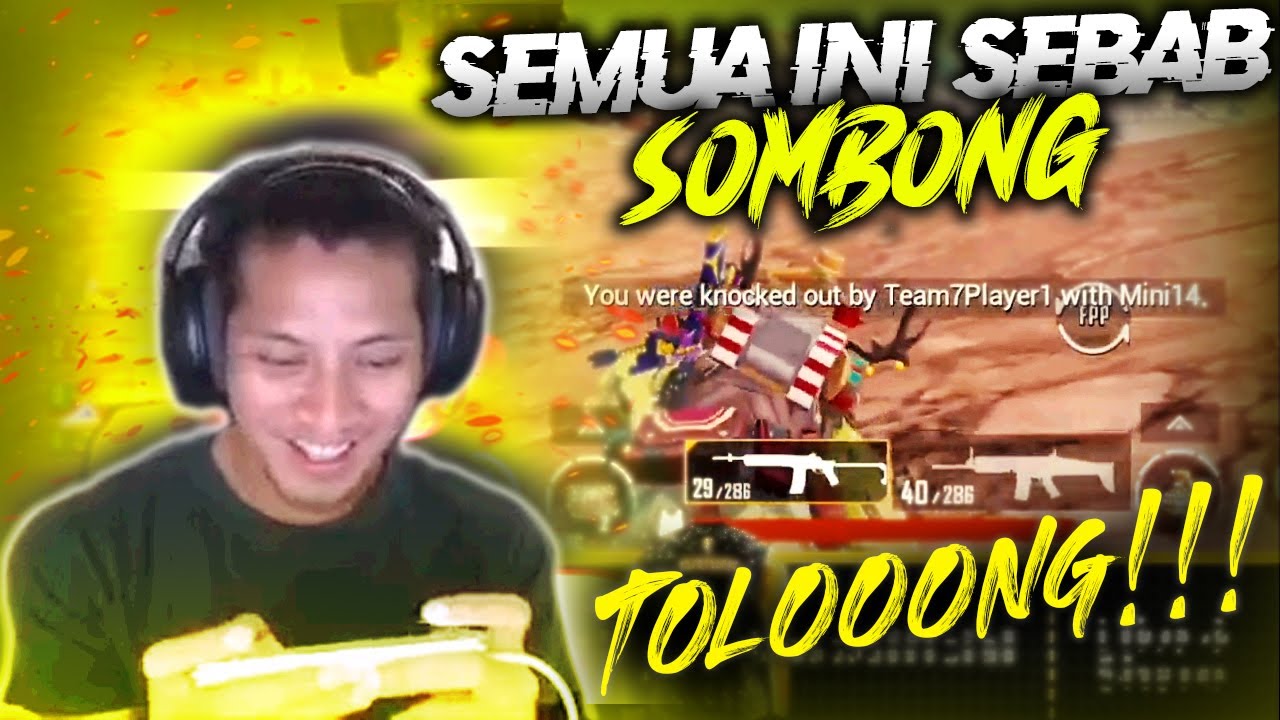 KENA KARMA KERANA SOMBONG !!! DRAXX PUBG MOBILE