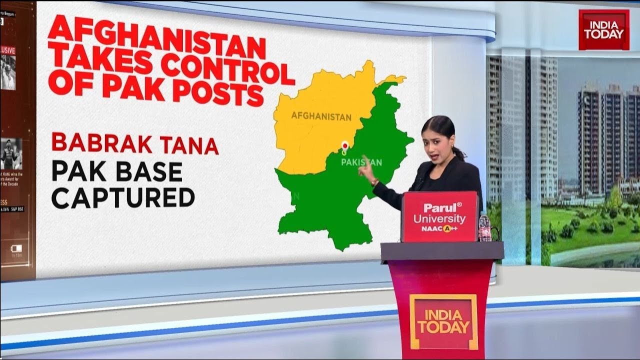 Afghanistan vs Pakistan: Taliban Hits Pakistan Along Durand Line, Captured Bases | India Today