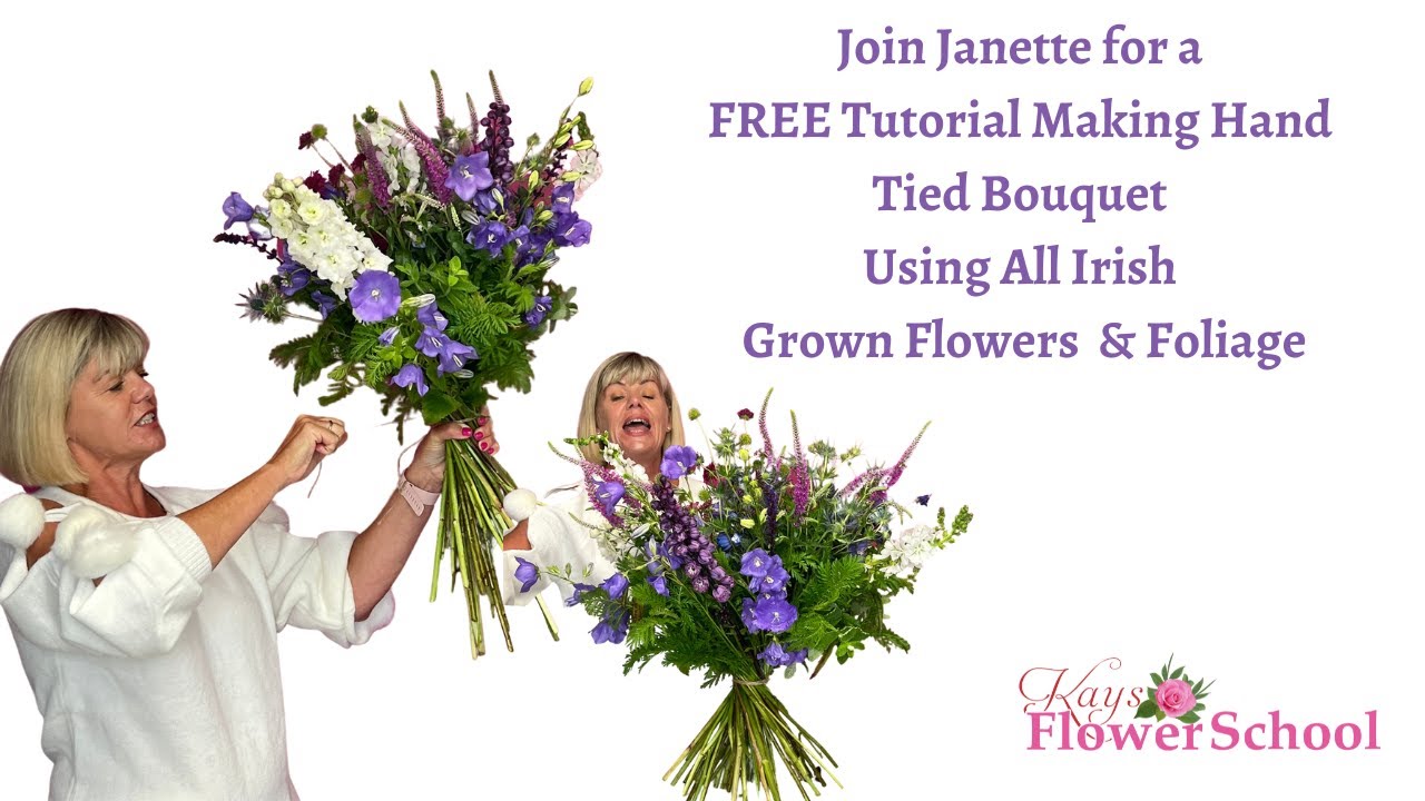 How to make a Hand Tied Bouquet