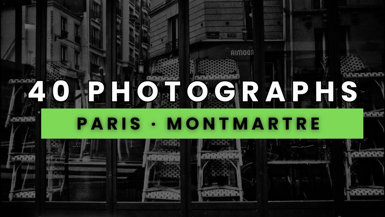 40 Black-And-White Photographs I Took In Paris