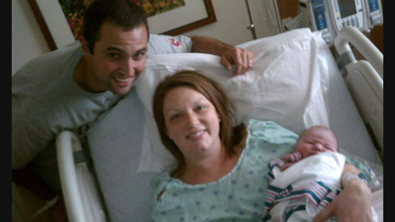 Katie Collett and husband Will welcome Liam to the world