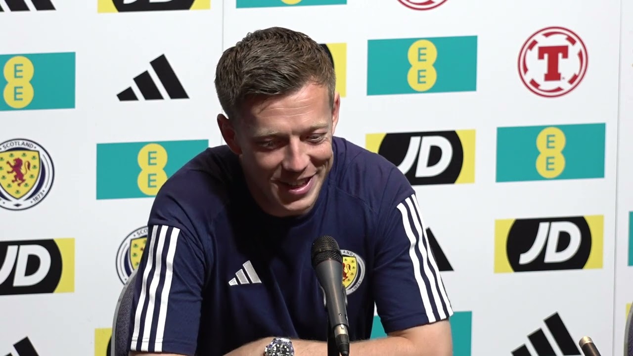 PRESS CONFERENCE: Callum McGregor: Scotland v England