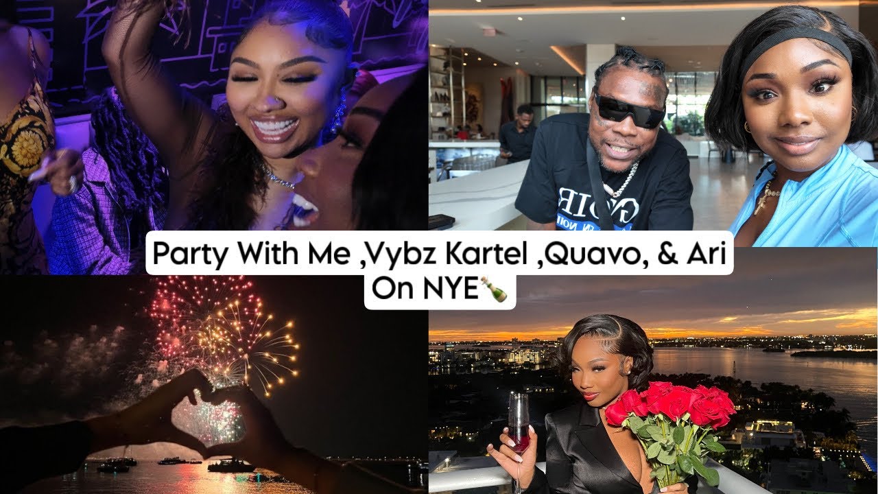 NYE Vlog: From Partying In Miami To Breakfast With Vybz Kartel in Jamaica