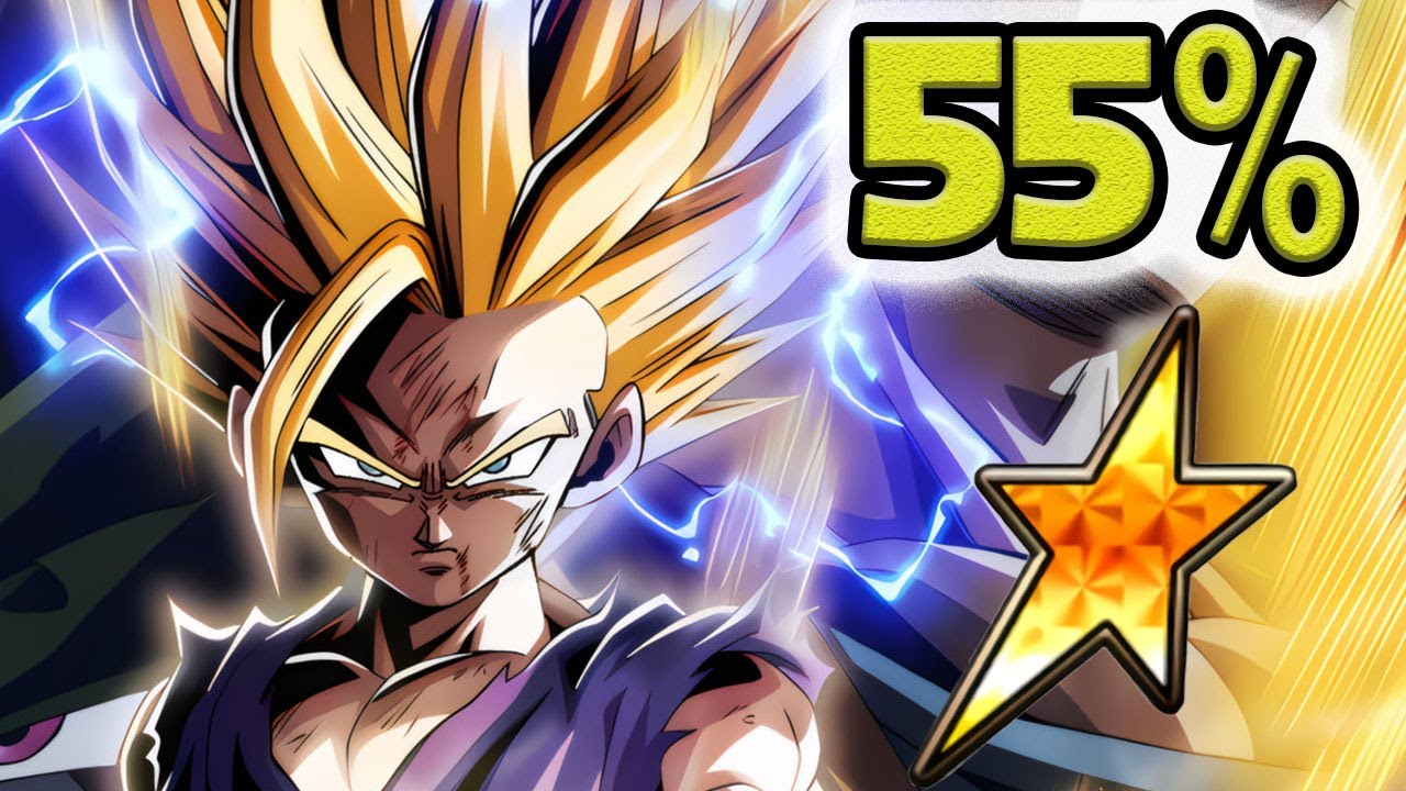 NO DUPES! 55% PHY LR SSJ2 GOHAN LEVEL 10 LINKS SHOWCASE! Dragon Ball Z Dokkan Battle