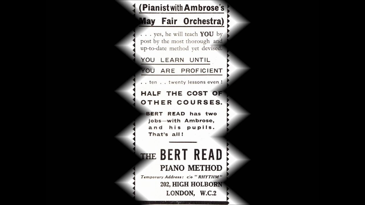 Bert Read - Tunes of the Times - 1934