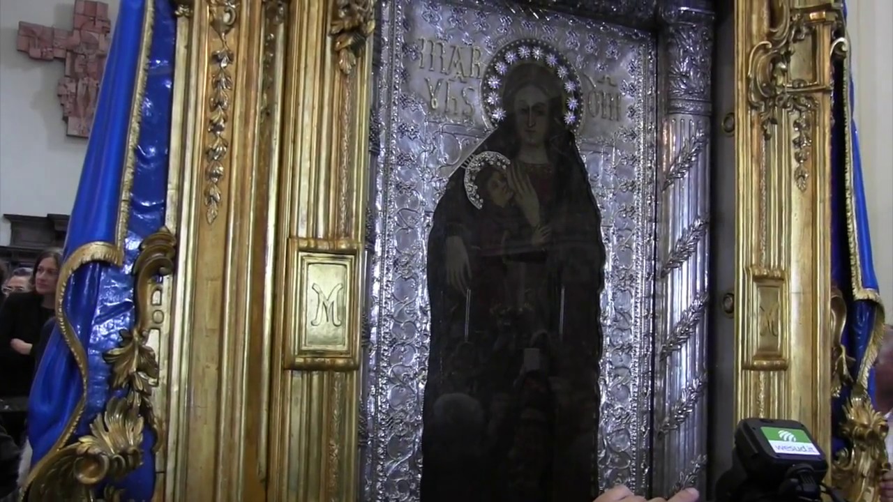 DISCESA DEL QUADRO DELLA MADONNA DI CAPOCOLONNA 30.04.2017