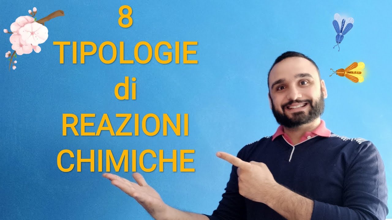 8 TIPI di REAZIONI CHIMICHE | Sub EN