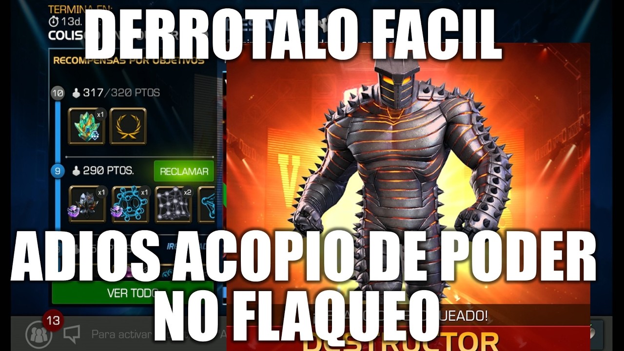 DERROTA FACILMENTE AL DESTRUCTOR DEL COLISEO CON ESTA ESTRATEGIA + MEJORES COUNTERS -Marvel MCOC