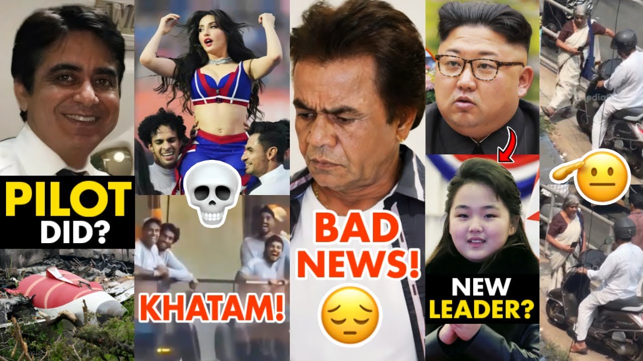 OH NO! They Got Caught Live in 4K…💀, Rajpal Yadav Bad News, North Korea’s Future Leader, Air India