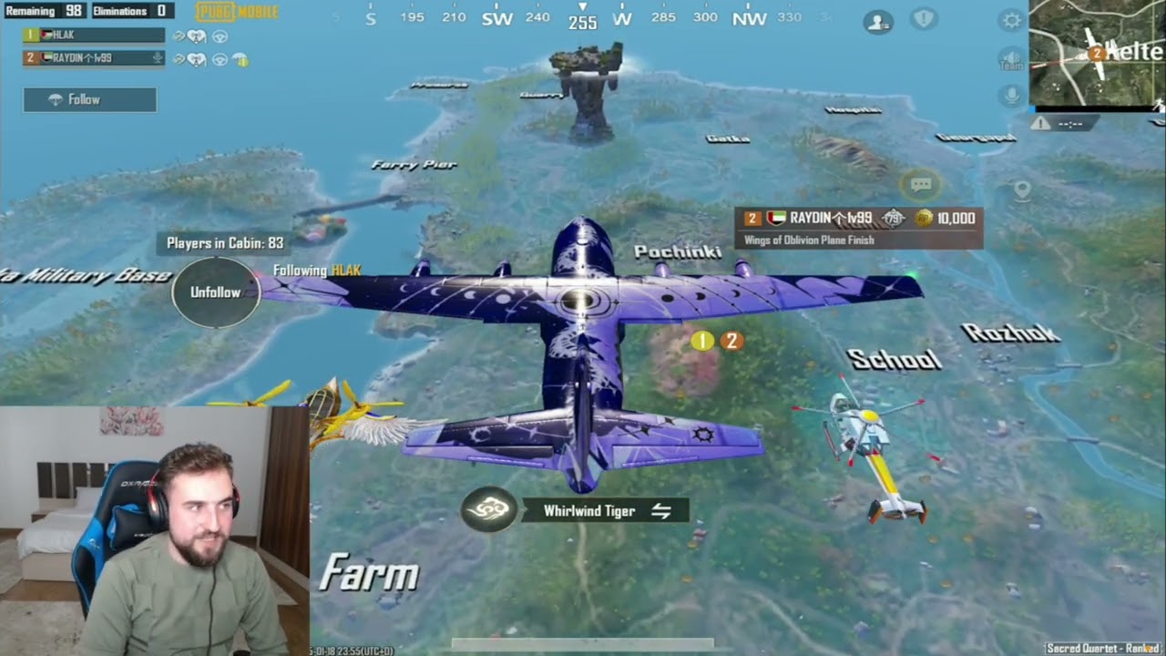 رايدن يتحدي سكواد مصري يلعب عالكونكر يدبلهم بالآوم والي صار #pubgmobile