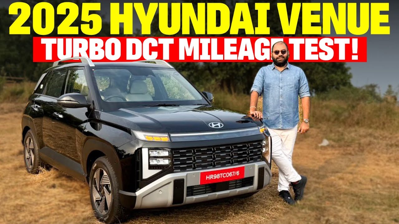 Тест пробега Hyundai Venue HX10 Turbo DCT в реальных условиях! @MotorBeam