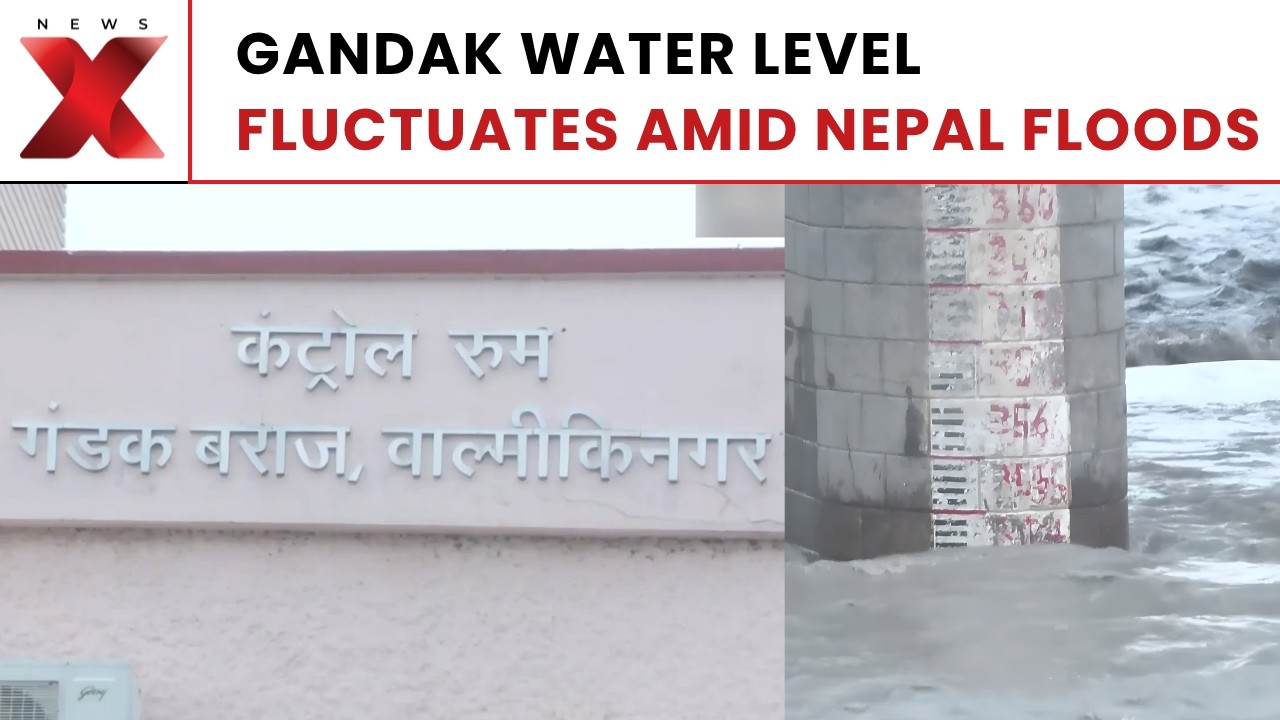 Bihar Flood Alert: Gandak Barrage Water Level Fluctuates Amid Nepal Flood Situation | NewsX