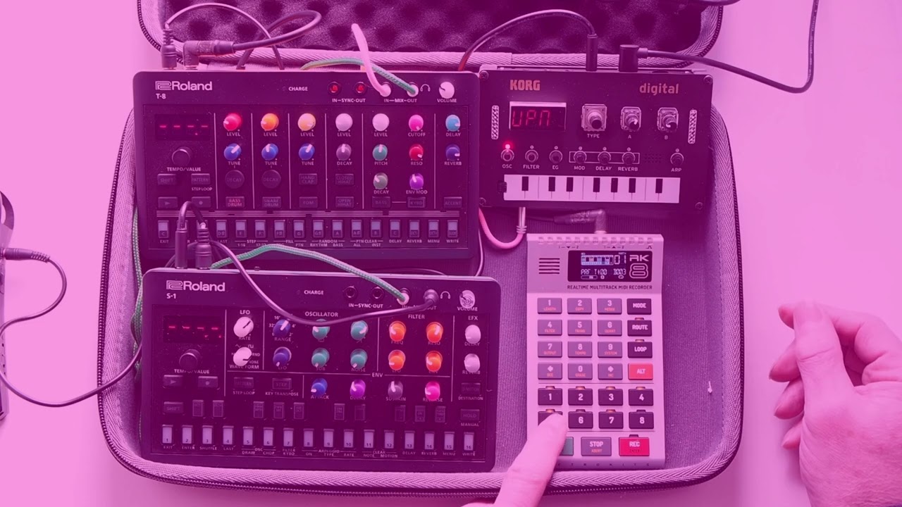 #57 - Electro Acid thing - Roland T-8, Roland S-1, Korg NTS-1, Retrokits RK8