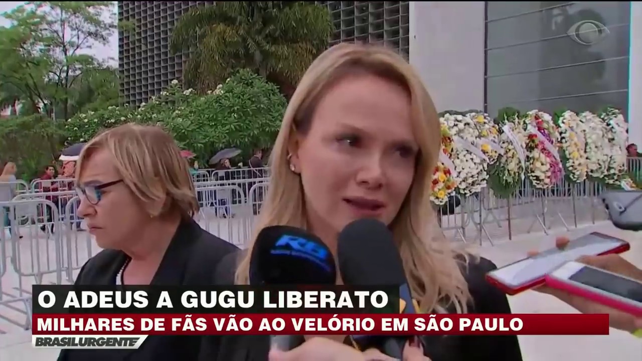 Muitos famosos estiveram presente no velório de Gugu