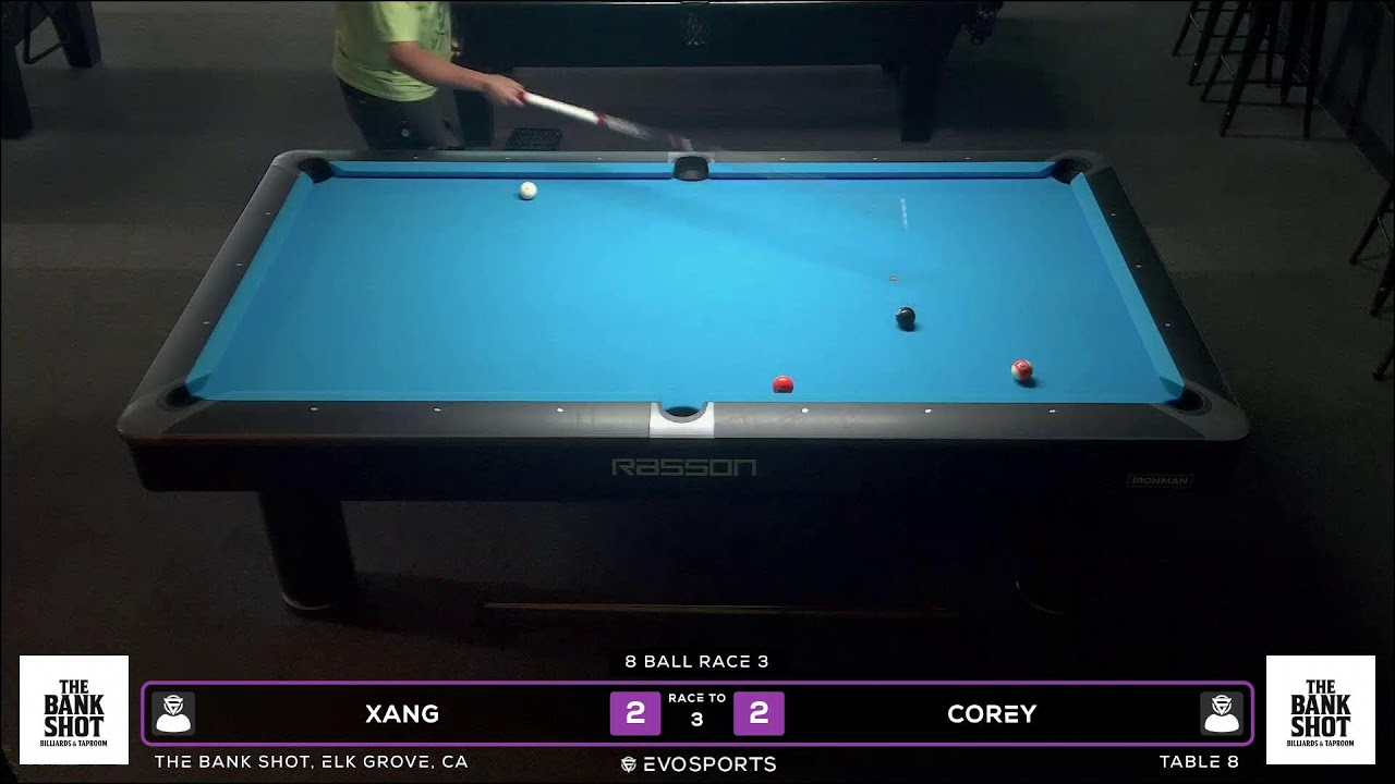 XANG vs COREY - THE BANK SHOT - TABLE 8 | EvoSports