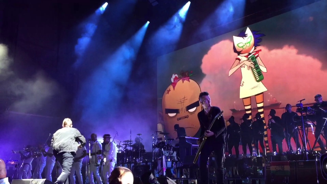 GORILLAZ - (CHICAGO) HUMANZ TOUR 2017