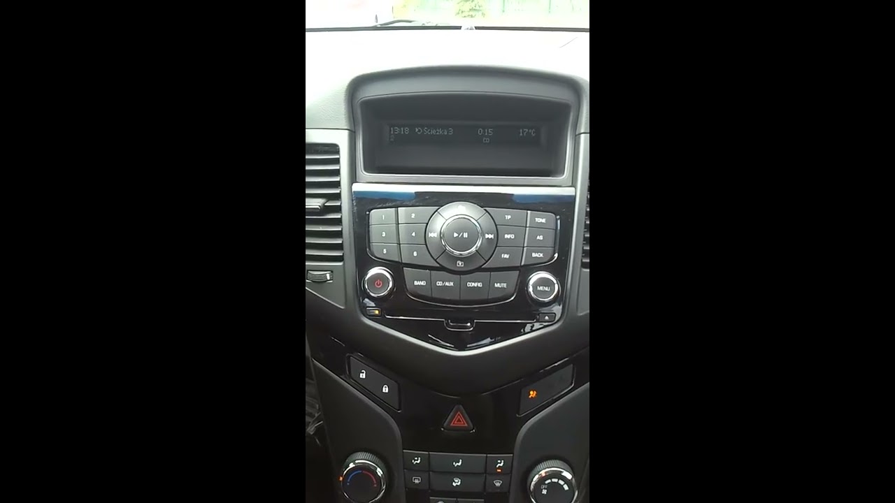 u-dimension el comp 6 in chevrolet cruze. колонки измерение CRUZE