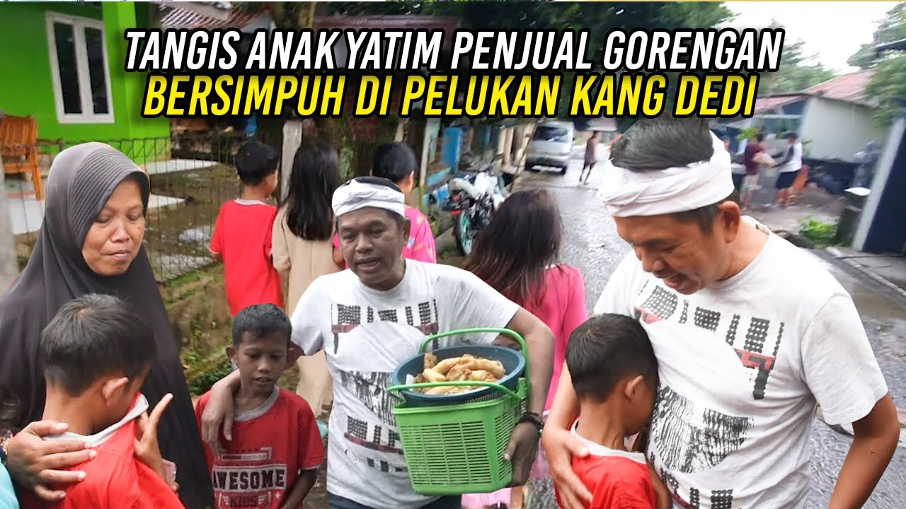 SAAT JEMPUT AYU KANG DEDI KETEMU ABAY | ANAK YATIM MENANGIS DALAM PELUKANNYA SAAT JUALAN BALA-BALA
