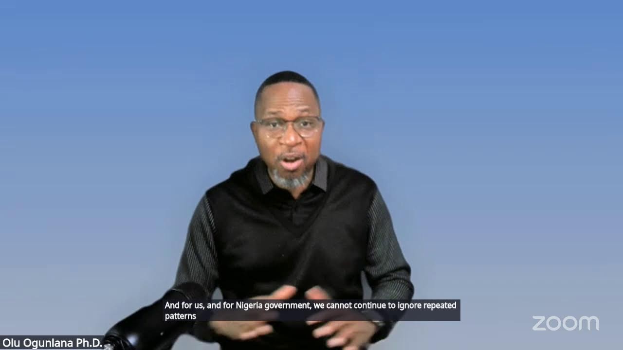 Olu Ogunlana Ph.D.'s Zoom Meeting