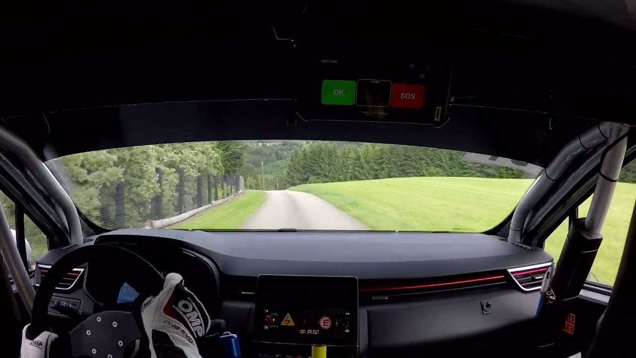 Rallye Vosges Grand Est 2024 ES6, Anthony Diel - Yannis Gosselin, Renault Clio Rally 5