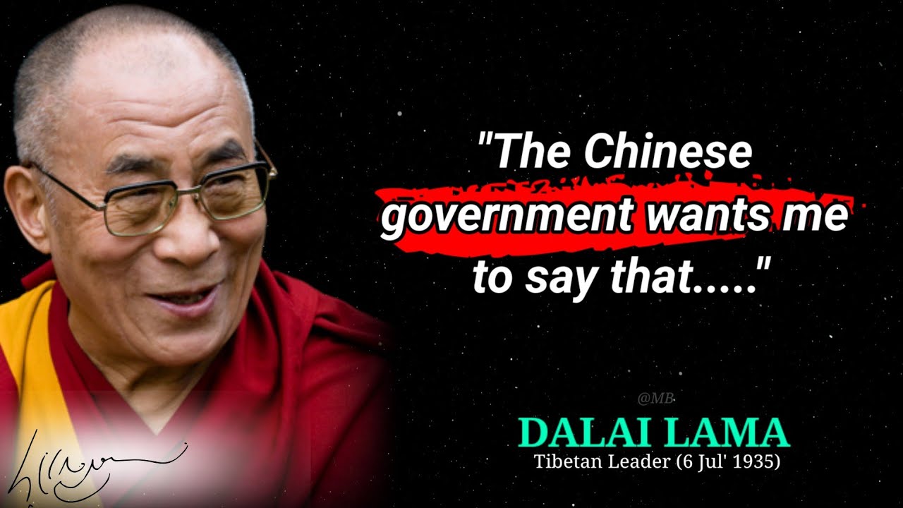 Dalai Lama's Powerful Motivational Quotes about Life | Inspirational Quotes by Dalai Lama
