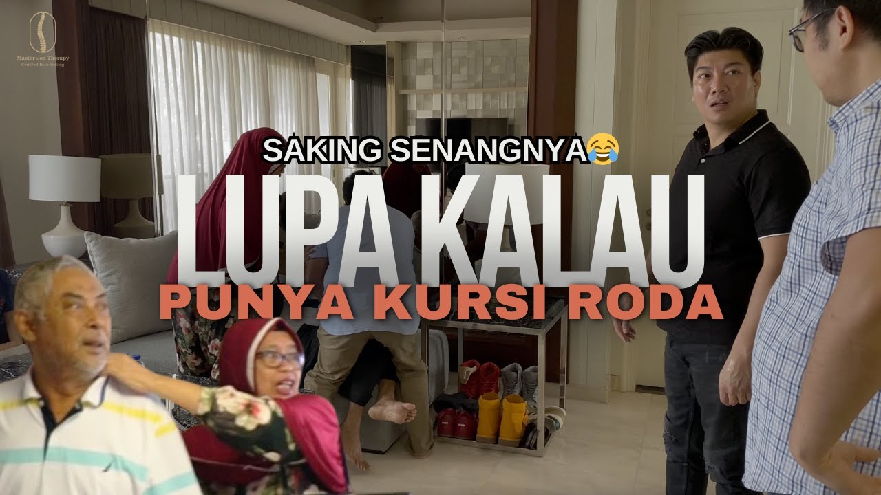 SAMPAI LUPA KALAU PUNYA KURSI RODA😂