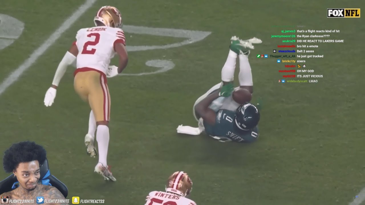 FlightReacts 49ers vs. Eagles 2023 Week 13 Highlights