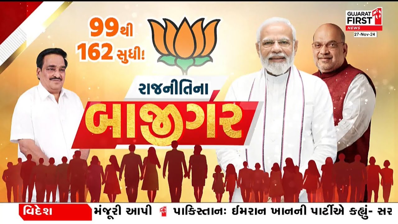 રાજનીતિના બાજીગર શ્રી સી આર પાટીલ । Gujarat FIRST|  BJP GUJARAT