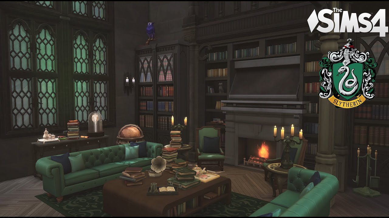 SLYTHERIN Dynasty Palace 🐍 (noCC) THE SIMS 4 | Stop Motion