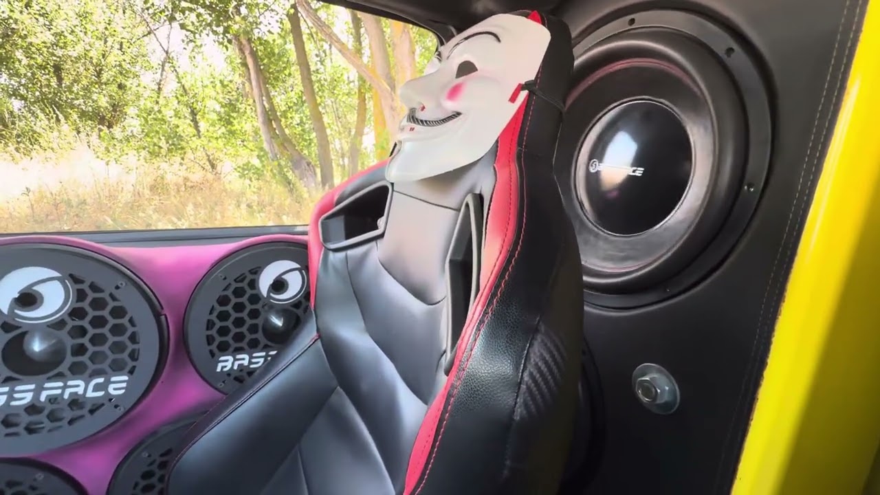 BassFace car audio demo video 🔊