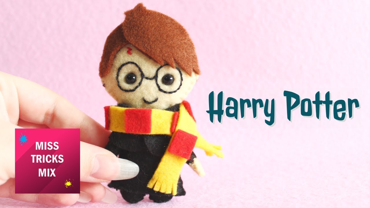Harry Potter Felt Plush | Halloween Crafts.