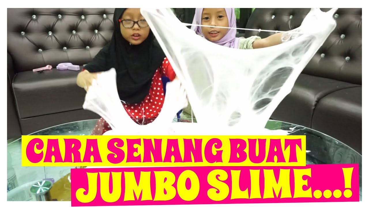 CARA MUDAH BUAT JUMBO SLIME SMIGGLE - CARA PALING SENANG BUAT SLIME SMIGGLE - 1,287,169 Views