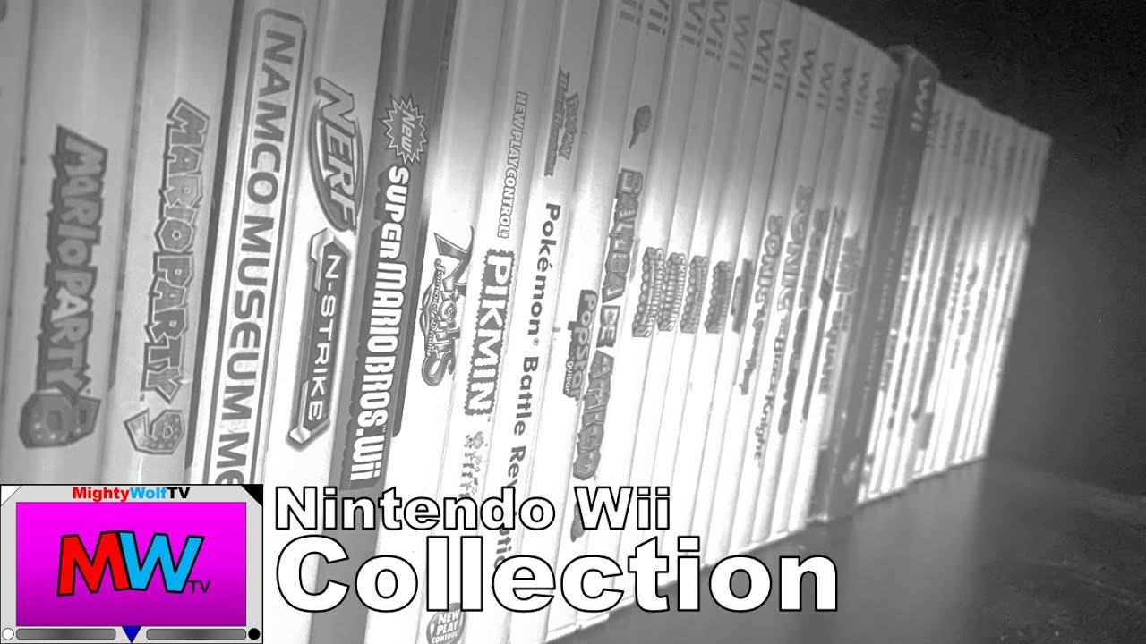 My Nintendo Wii Game Collection January 2025