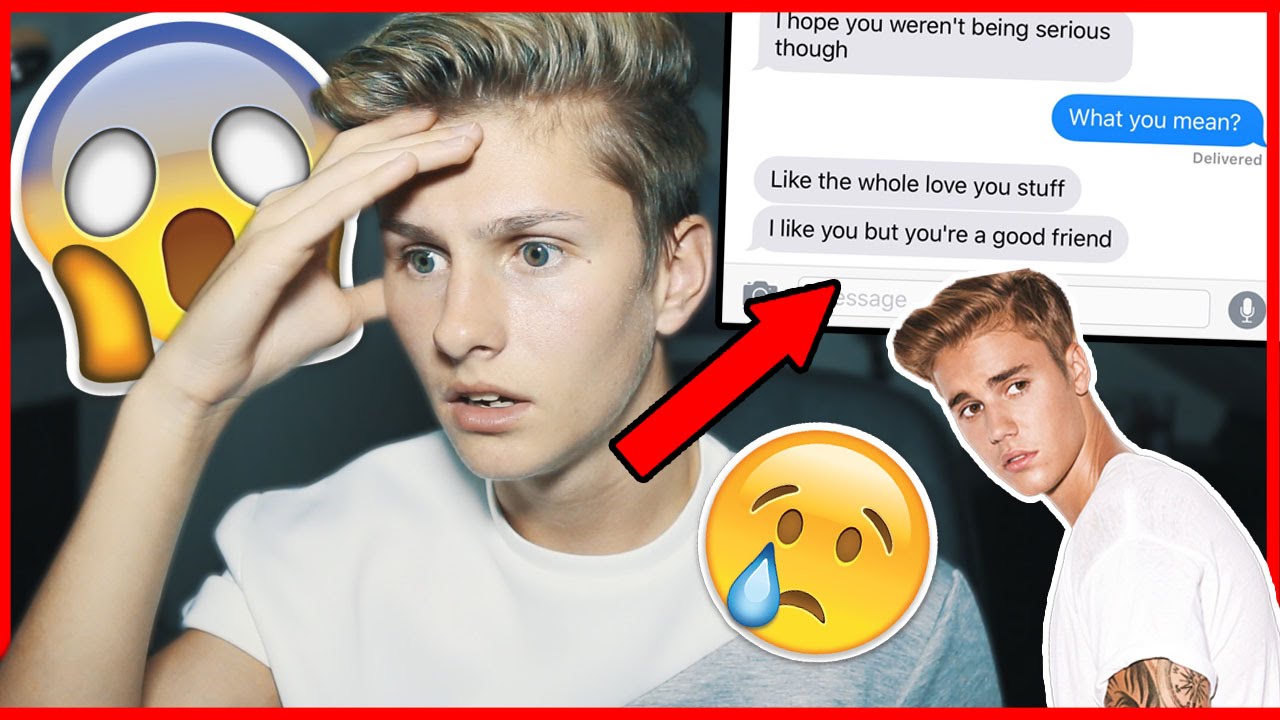 SONG LYRIC TEXT PRANK ON MY CRUSH!!! (GONE WRONG) Justin Bieber - Let Me Love You