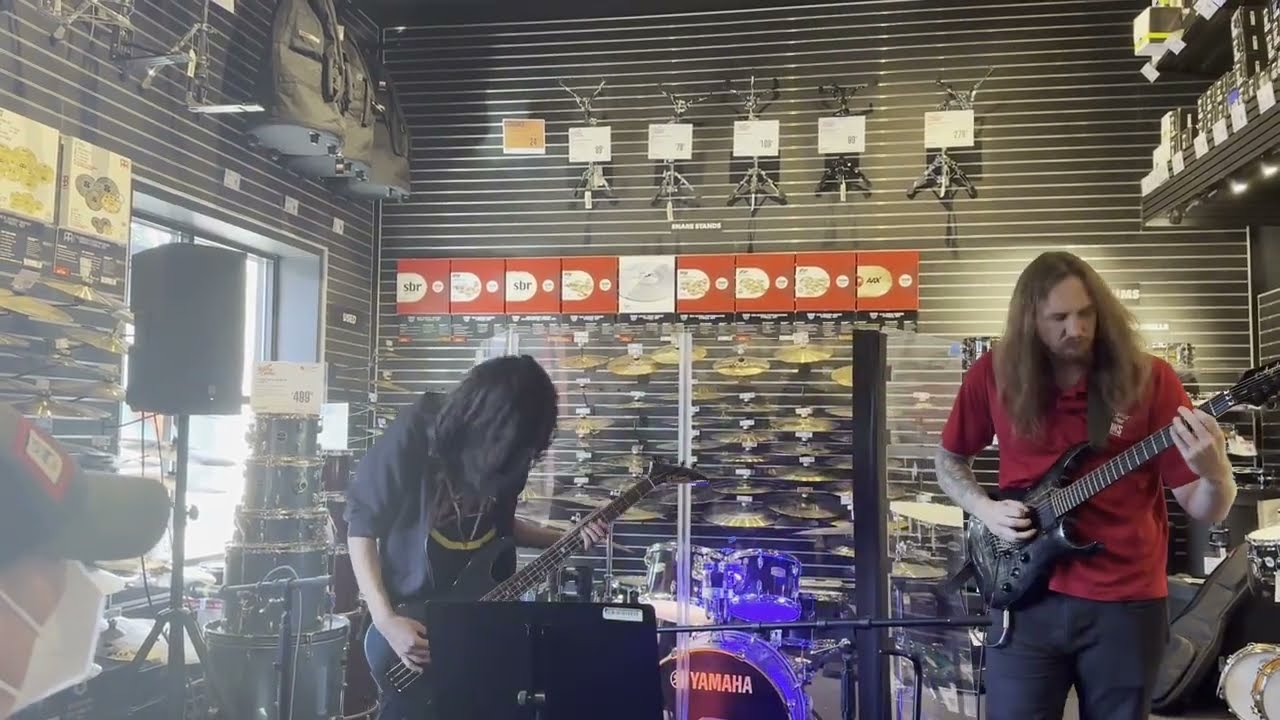 Pantera - Revolution is my name (Instrumental Cover performed @ Seattle Guitar Center)