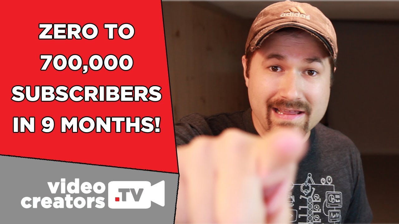 Going from 0 to 700,000 Subscribers in 9 months [Video News]